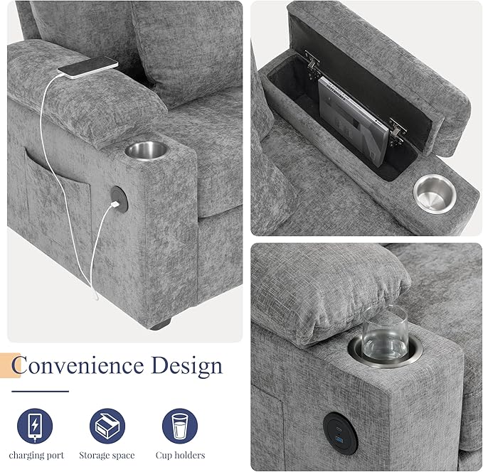 SUNWAVE 58" Chaise Lounge Chair - Image 4