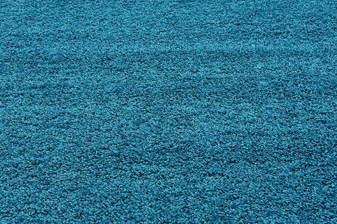 Unique Loom Solid Shag Collection Area Rug - Image 6