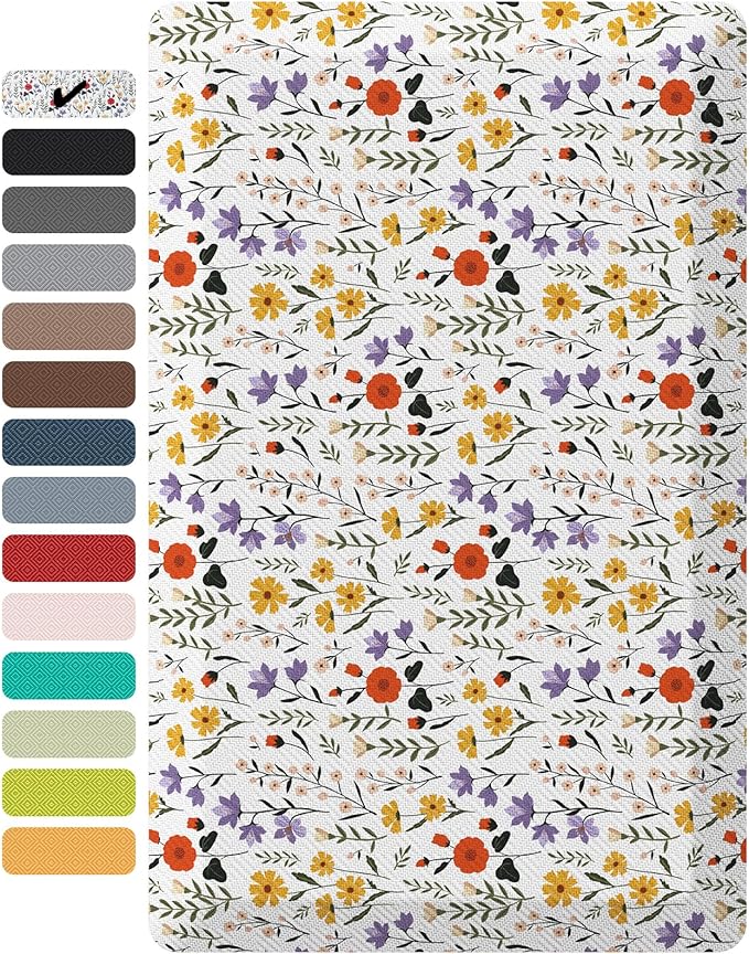 Ophanie Kitchen Mats for Floor, 3/4 inch Thick, 17x28 Anti Fatigue Cushioned Mat by Ophanie