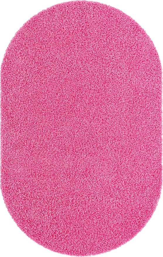 Unique Loom Solid Shag Collection Area Rug - Image 9