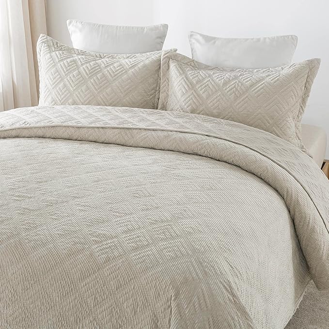 HoneiLife Bedspread Quilt Set Queen - Image 3