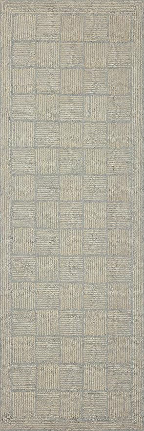 Loloi Chris Loves Julia Francis Collection FRA-03 Silver/Sky 11'-6" x 15' Area - Image 6