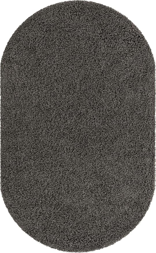 Unique Loom Solid Shag Collection Area Rug - Image 9