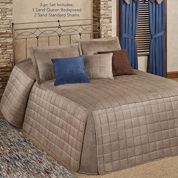 Touch of Class Camden Luxury Bedding | Neutral Sand Color | Grande Fitted - Image 2