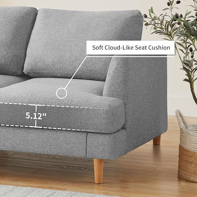 Loveseat Sofa 56", Small Couches - Image 5