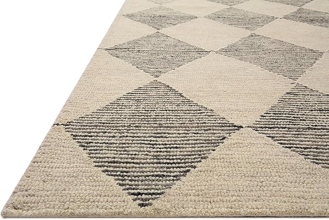 Loloi Chris Loves Julia Francis Collection FRA-01 Beige/Charcoal 5'-0" x 7'-6" - Image 9