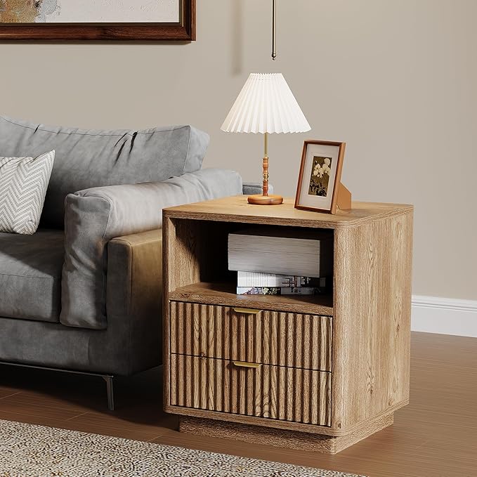 Fluted Nightstands Set of 2 - Image 8