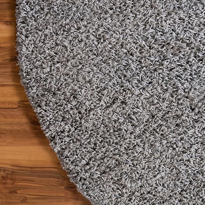 Unique Loom Solid Shag Collection Area Rug - Image 10