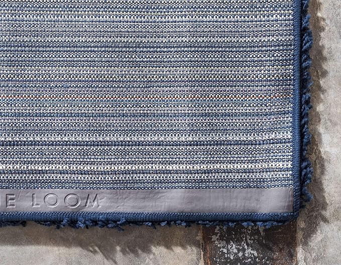 Unique Loom Solid Shag Collection Area Rug - Image 9