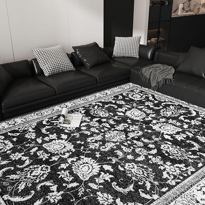 Machine Washable Area Rugs, Vintage Soft Rugs - Image 3