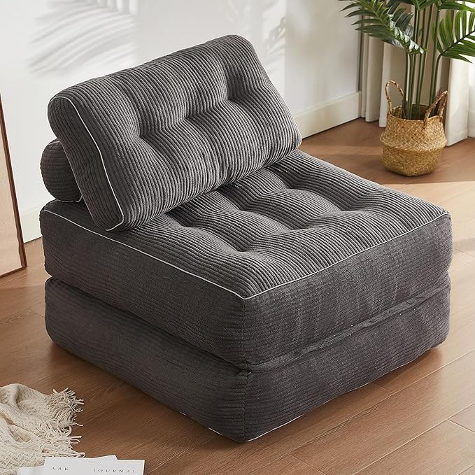 Folding Chair Bed, Futon Sofa Bed, Floor Couch by AFUSON