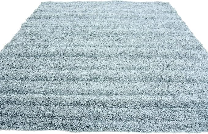 Unique Loom Solid Shag Collection Area Rug - Image 6