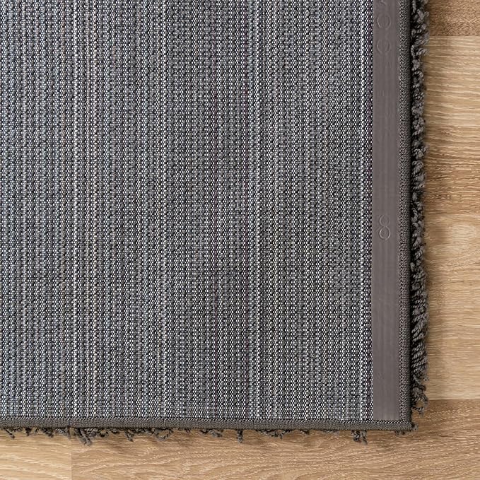 Unique Loom Solid Shag Collection Area Rug - Image 9