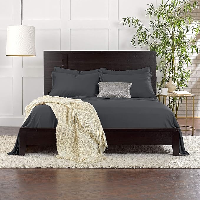 Pure Bamboo Full Sheets, Genuine 100% Organic Viscose Derived from Bamboo Bed - Image 7