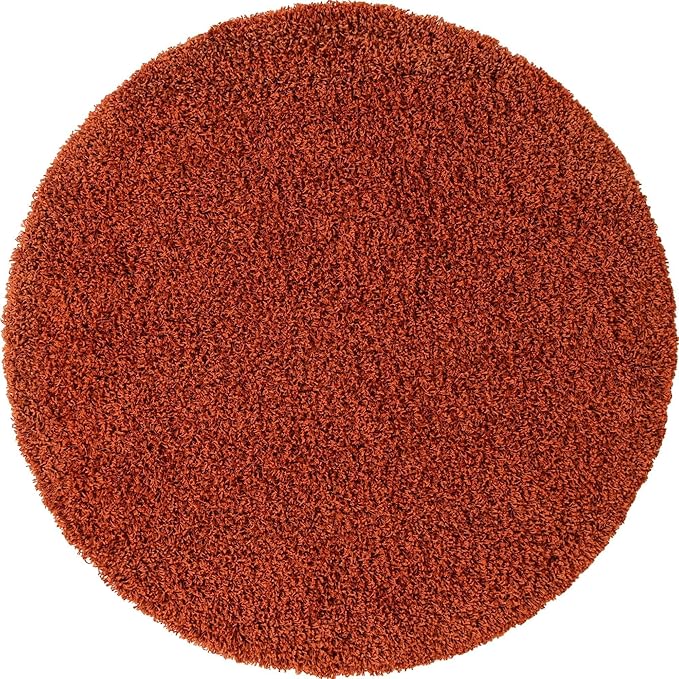 Unique Loom Solid Shag Collection Area Rug - Image 11