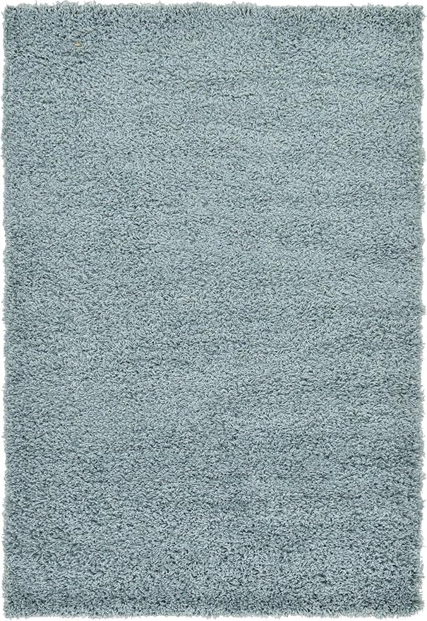 Unique Loom Solid Shag Collection Area Rug - Image 13