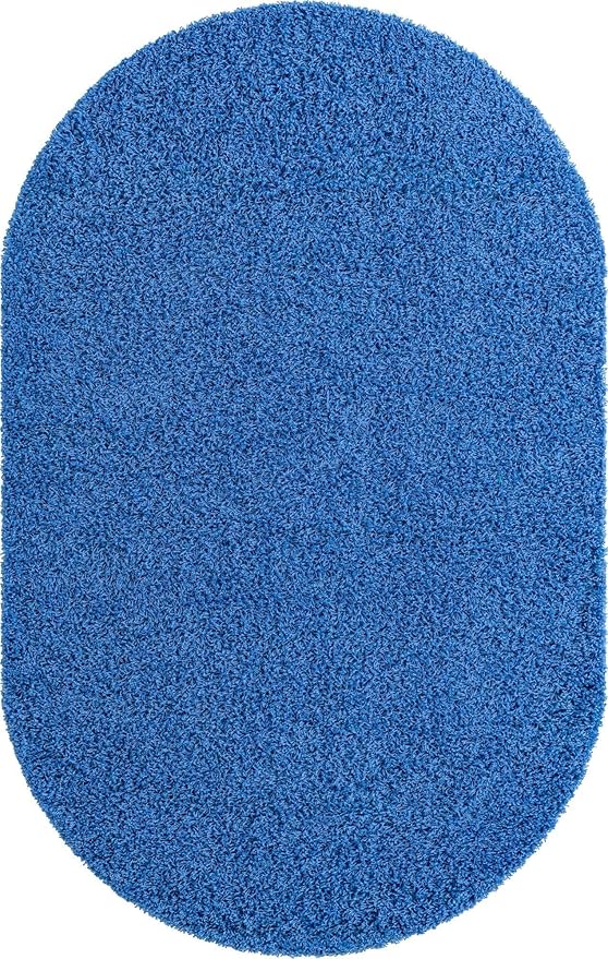 Unique Loom Solid Shag Collection Area Rug - Image 11