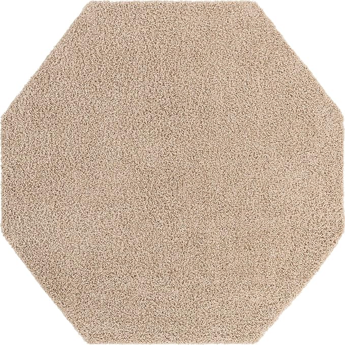 Unique Loom Solid Shag Collection Area Rug - Image 8