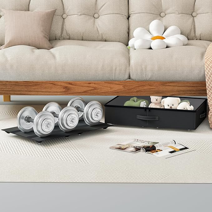 Underbed Storage With Wheels, No Assembly Required - Image 6