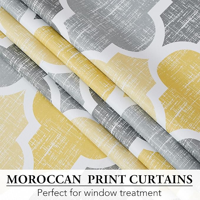 Beauoop 100% Blackout Curtains 96 Inches Long - Image 6