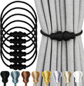 Nieffeiy Magnetic Curtain Tiebacks Outdoor Curtain Tie Backs Rope Decorative by CurtianTiebacks