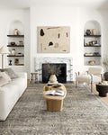 Loloi Layla Collection LAY-13 Antique/Moss 2'-6" x 9'-6" .13" Thick Runner Rug by Loloi