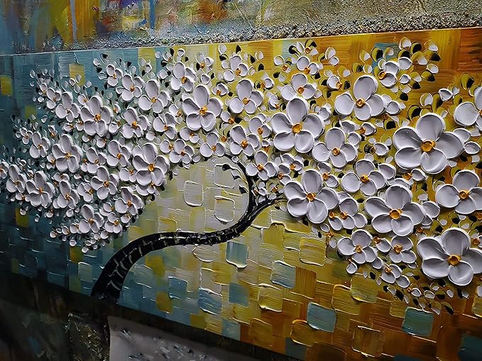 YaSheng Art - 100% Hand Painted Contemporary Art Oil Painting On Canvas Texture - Image 3