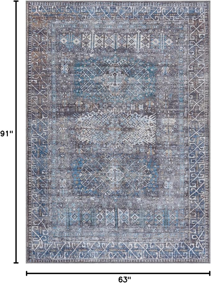 Bloom Rugs Washable 5' x 7' Rug - Image 2