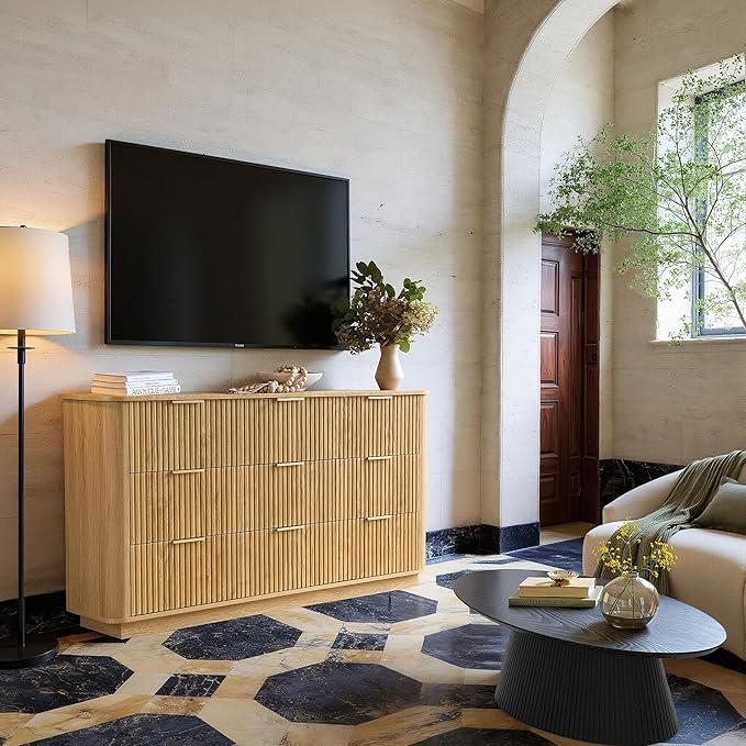 win2win 9 Drawer Dresser, Modern Dresser - Image 8