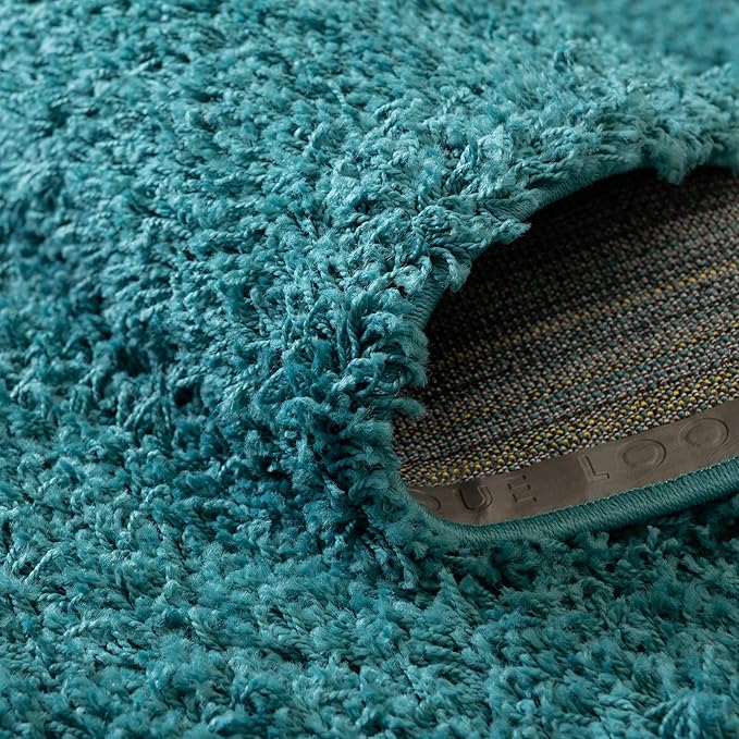 Unique Loom Solid Shag Collection Area Rug - Image 6