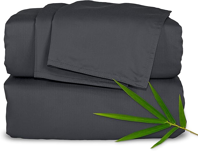 Pure Bamboo Full Sheets, Genuine 100% Organic Viscose Derived from Bamboo Bed by PureBamboo