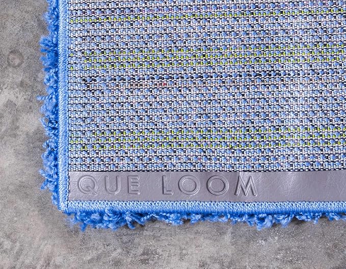 Unique Loom Solid Shag Collection Area Rug - Image 9