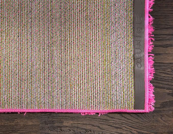 Unique Loom Solid Shag Collection Area Rug - Image 9