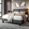 Upholstered Full Size Bed Frame by Einhomn