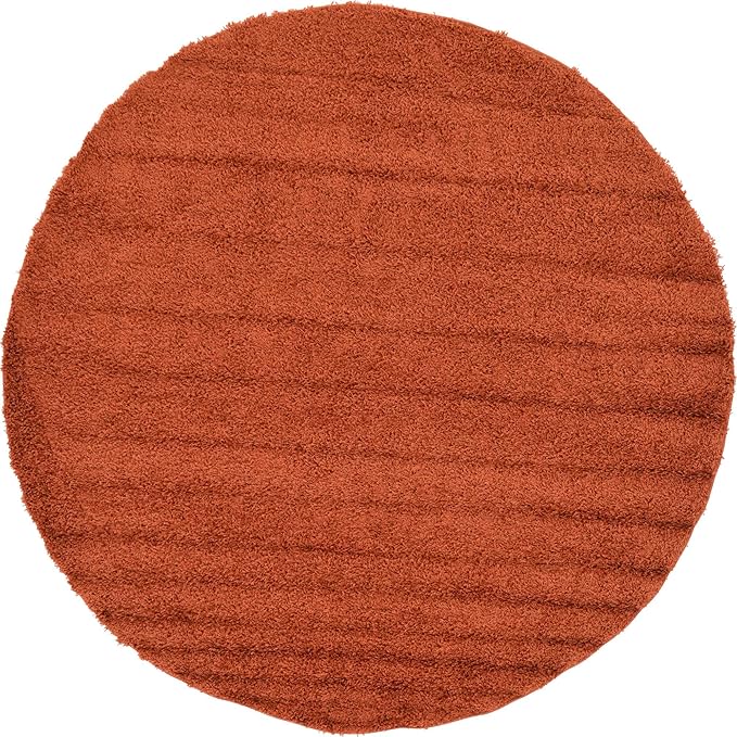 Unique Loom Solid Shag Collection Area Rug - Image 10