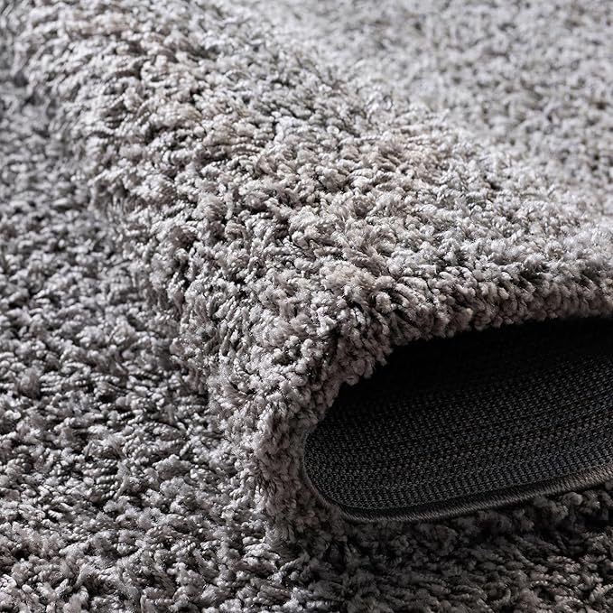 Unique Loom Solid Shag Collection Area Rug - Image 6