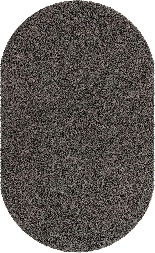 Unique Loom Solid Shag Collection Area Rug - Image 11