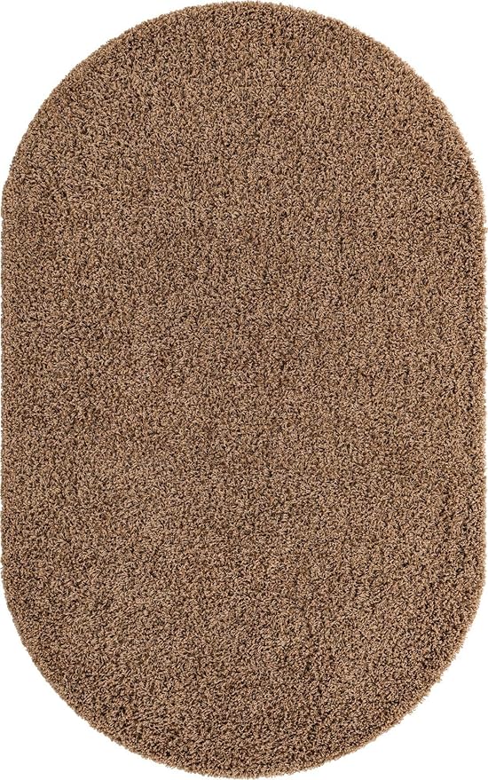 Unique Loom Solid Shag Collection Area Rug - Image 11
