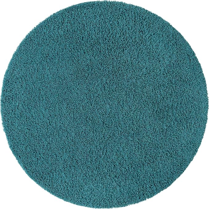 Unique Loom Solid Shag Collection Area Rug - Image 11