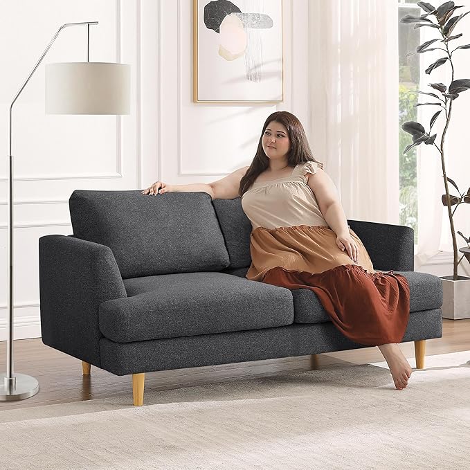 Loveseat Sofa 56", Small Couches - Image 7