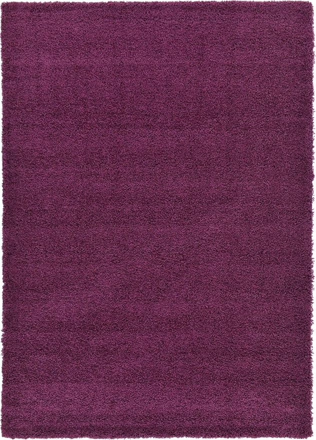 Unique Loom Solid Shag Collection Area Rug - Image 12