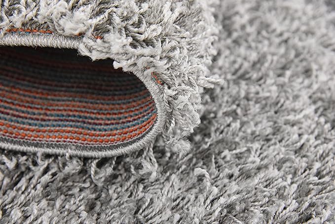 Unique Loom Solid Shag Collection Area Rug - Image 21