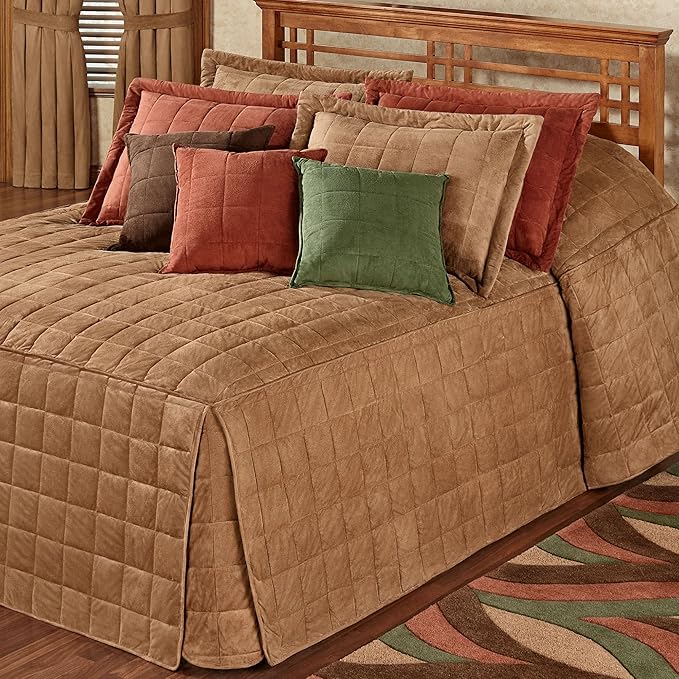 Touch of Class Camden Luxury Bedding | Neutral Camel Color | Grande Fitted by TouchofClass