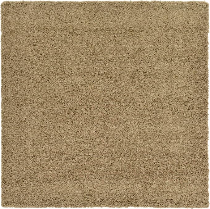 Unique Loom Solid Shag Collection Area Rug - Image 4