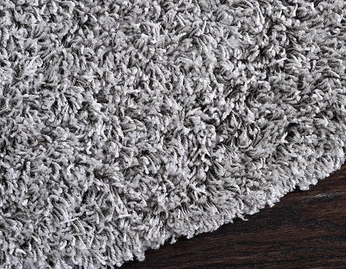 Unique Loom Solid Shag Collection Area Rug - Image 10