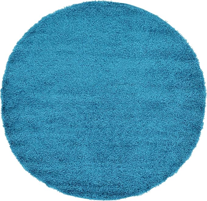 Unique Loom Solid Shag Collection Area Rug - Image 10