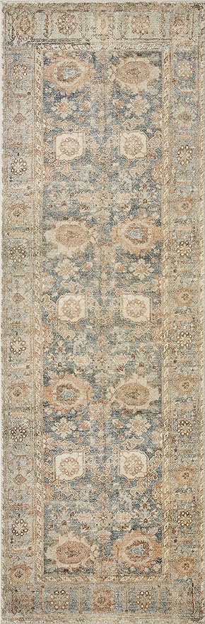 Loloi Margot Collection MAT-03 Ocean/Spice 3'-6" x 5'-6" Accent Rug feat. - Image 5