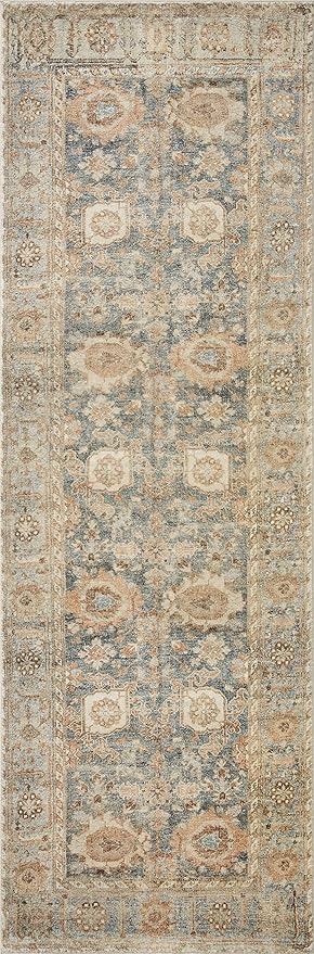 Loloi Margot Collection MAT-03 Ocean/Spice 8'-6" x 11'-6" Area Rug feat. - Image 5