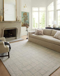 Loloi Chris Loves Julia Francis Collection FRA-03 Silver/Sky 5'-0" x 7'-6" Area by Loloi
