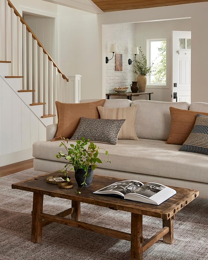 Loloi Angela Rose Ember Collection EMB-10 Fog/Dove 11'-6" x 15'-7" Area Rug - Image 2